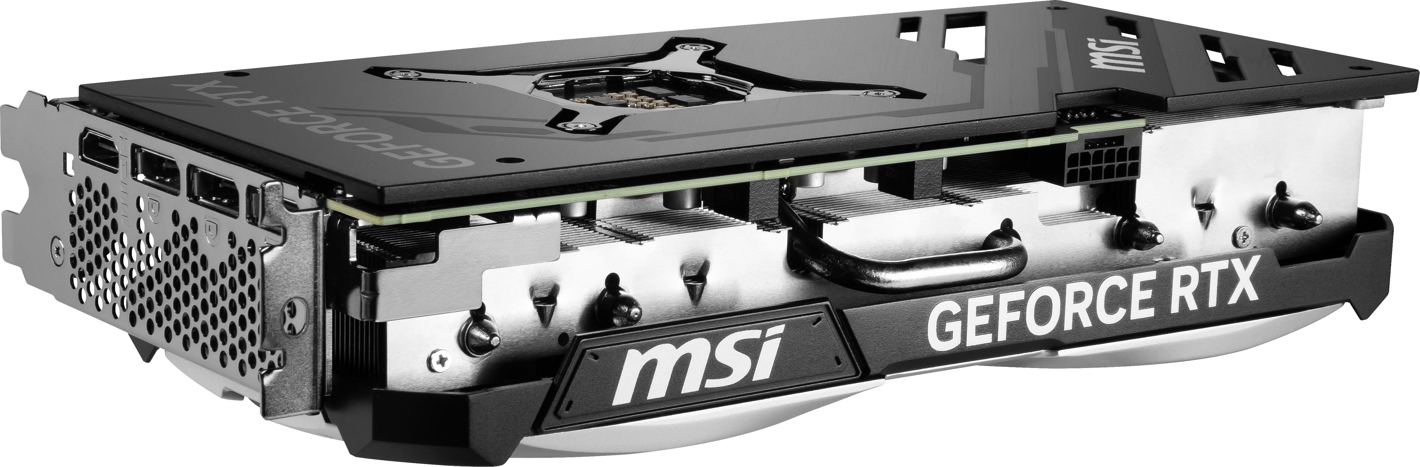 MSI - Tarjeta Gráfica MSI GeForce® RTX 4070 Ti SUPER VENTUS 2X OC 16GB GDDR6 DLSS3
