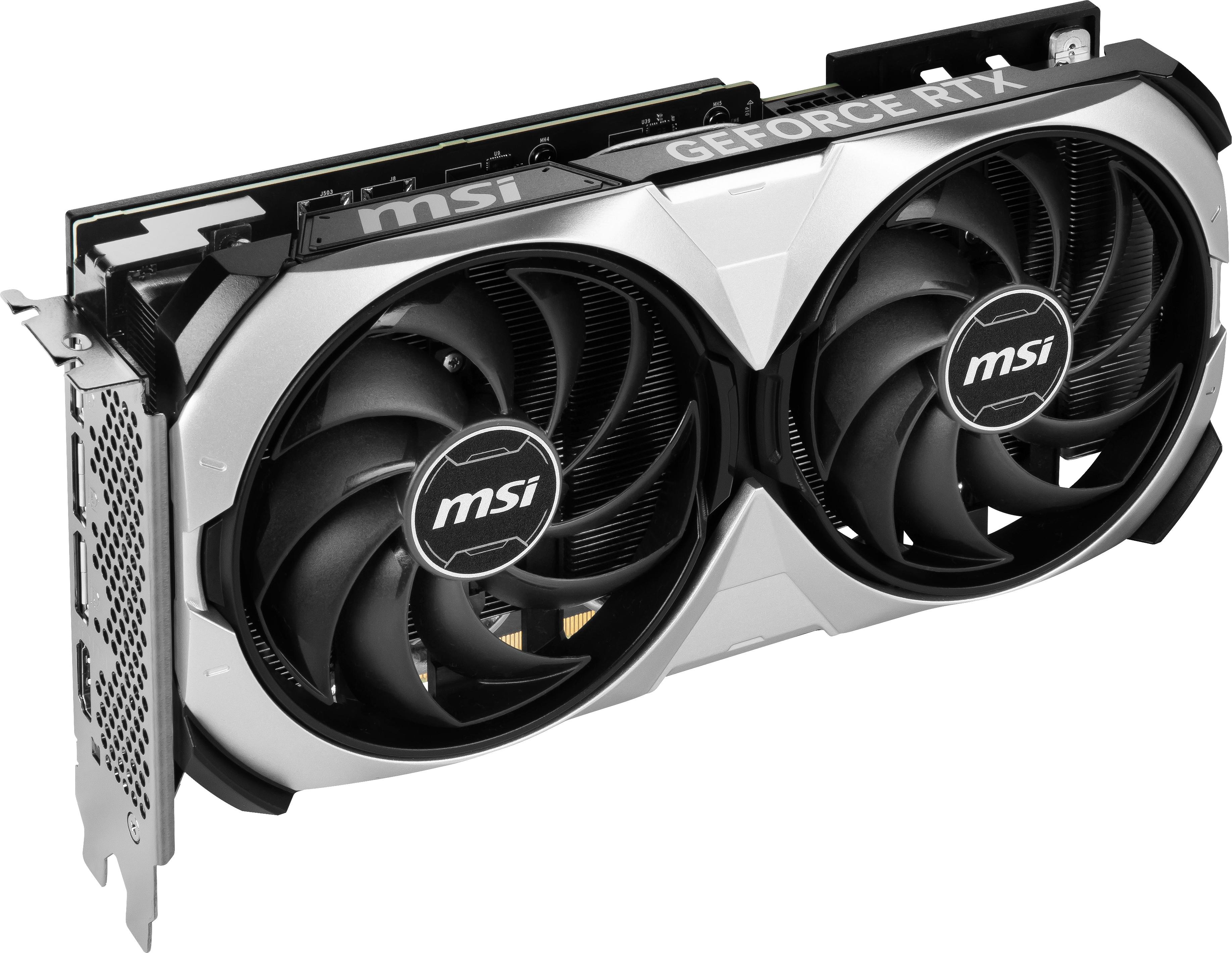 MSI - Tarjeta Gráfica MSI GeForce® RTX 4070 Ti SUPER VENTUS 2X OC 16GB GDDR6 DLSS3