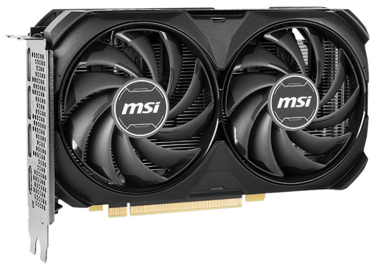 MSI - Tarjeta Gráfica MSI GeForce® RTX 4060 Ti VENTUS 2X BLACK OC 8G DLSS3