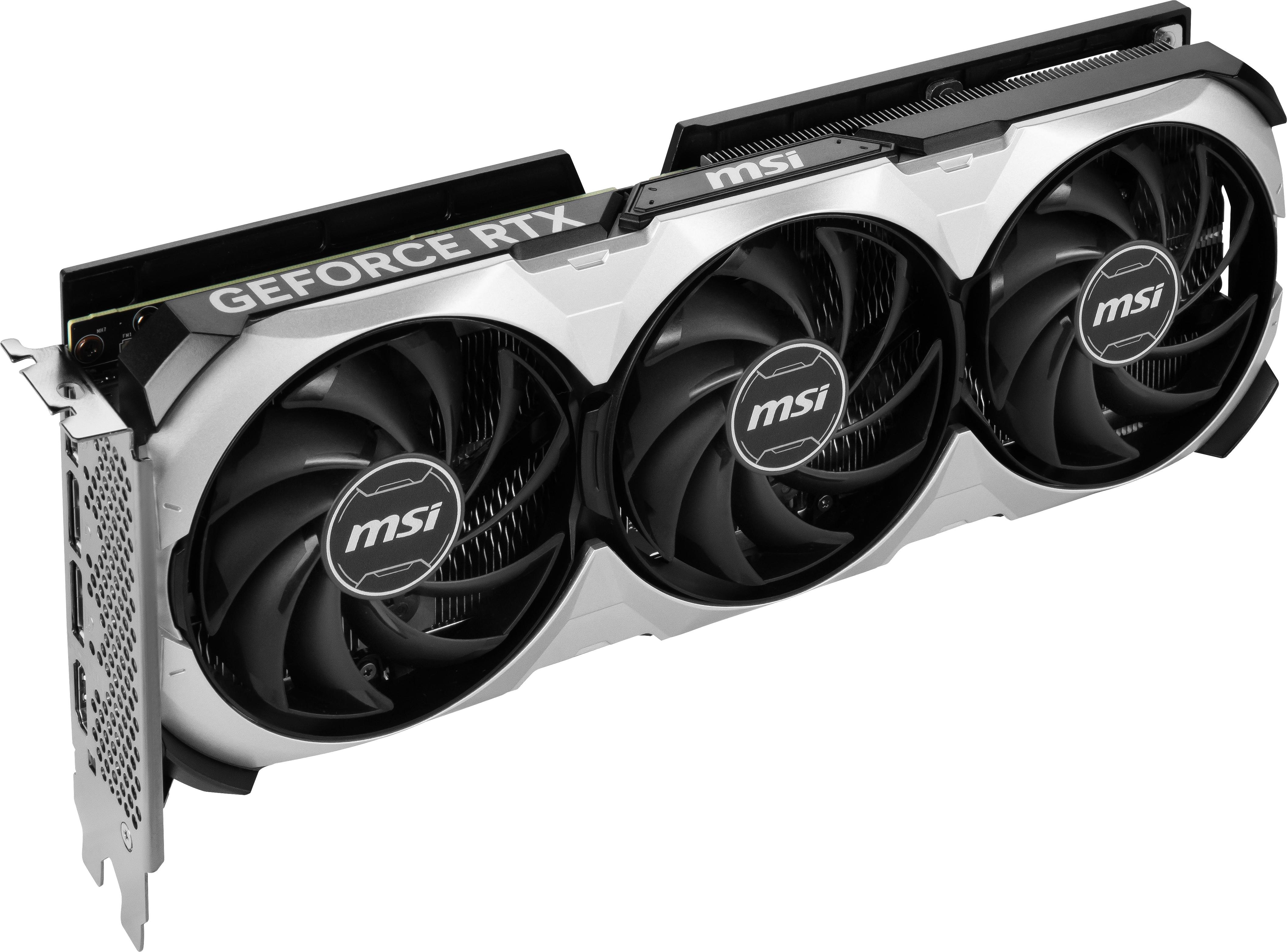 MSI - Tarjeta Gráfica MSI GeForce® RTX 4060 Ti VENTUS 3X OC 8GB GDDR6 DLSS3