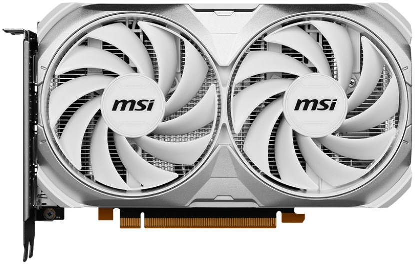 MSI - Tarjeta Gráfica MSI GeForce® RTX 4060 VENTUS 2X WHITE 8GB GDDR6 DLSS3