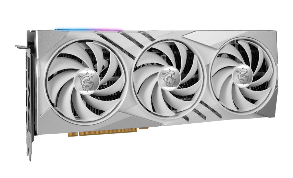 MSI - Tarjeta Gráfica MSI GeForce® RTX 4060 Ti GAMING X SLIM WHITE 16GD6 DLSS3