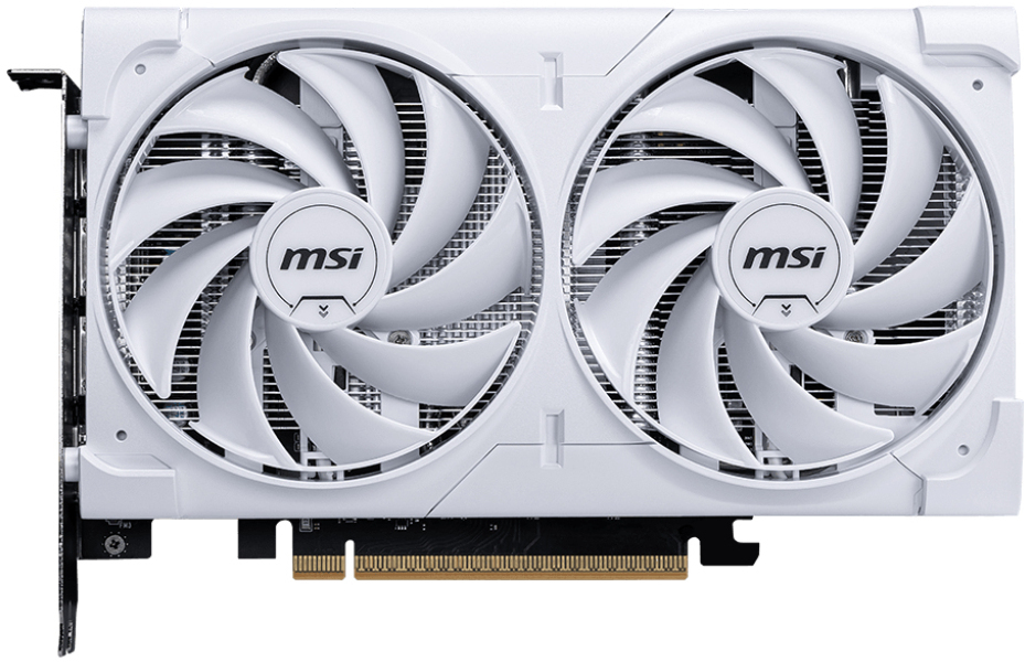 MSI - Tarjeta Gráfica MSI GeForce® RTX 5060 VENTUS 2X OC WHITE 8GB GDDR7 DLSS4