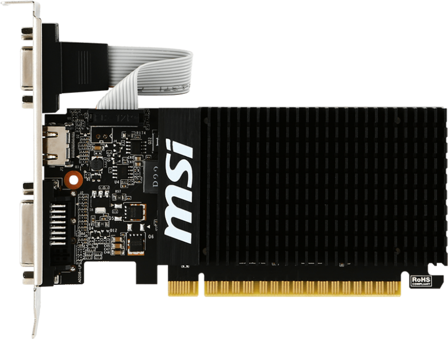 MSI - Tarjeta Gráfica MSI GeForce® GT 710 LP 2G