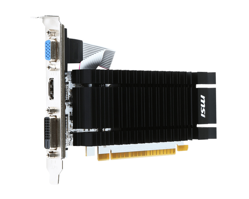 MSI - Tarjeta Gráfica MSI GeForce® GT 730 LP 2GB GDDR3