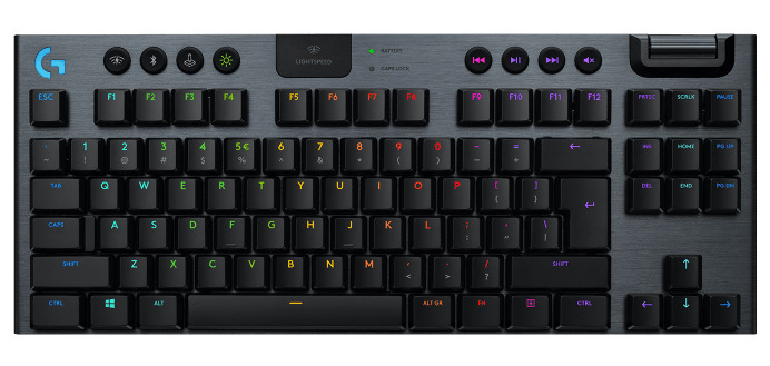 Logitech - Teclado Mecânico Logitech G Series G915 TKL LightSpeed RGB (PT) Wireless - Tactile Switch
