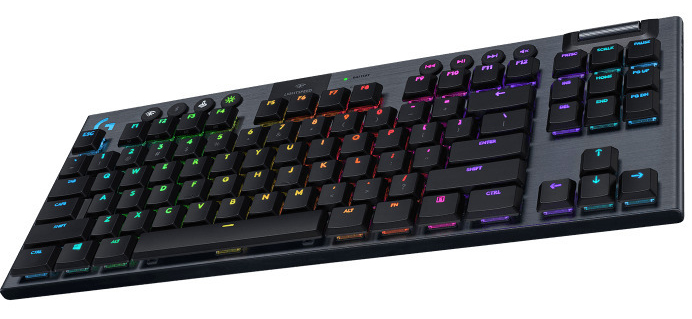 Logitech - Teclado Mecânico Logitech G Series G915 TKL LightSpeed RGB (PT) Wireless - Tactile Switch