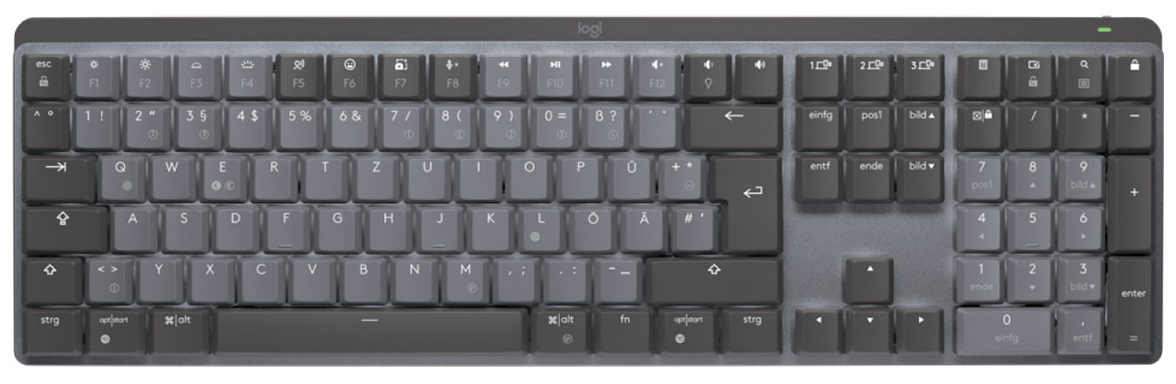 Logitech - Teclado Mecânico Logitech MX Mechanical Bluetooth (US)