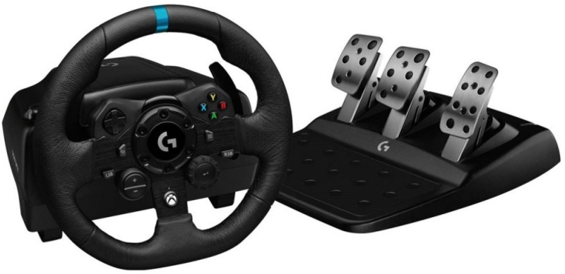 Logitech - Volante + Pedales Logitech G923 TrueForce Racing Wheel Xbox ONE/PC