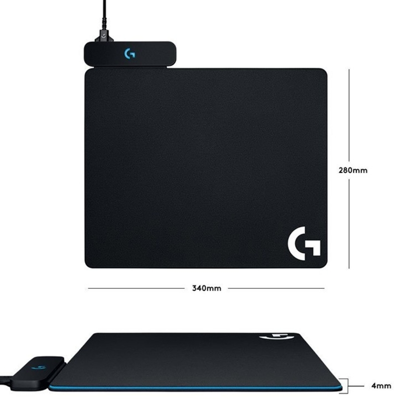 Logitech - Alfombrilla Logitech G Series PowerPlay Wireless Charging