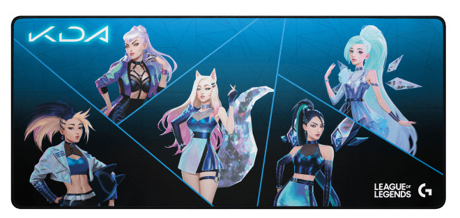 Logitech - Alfombrilla Logitech G Series G840 XL League Of Legends KDA Edition