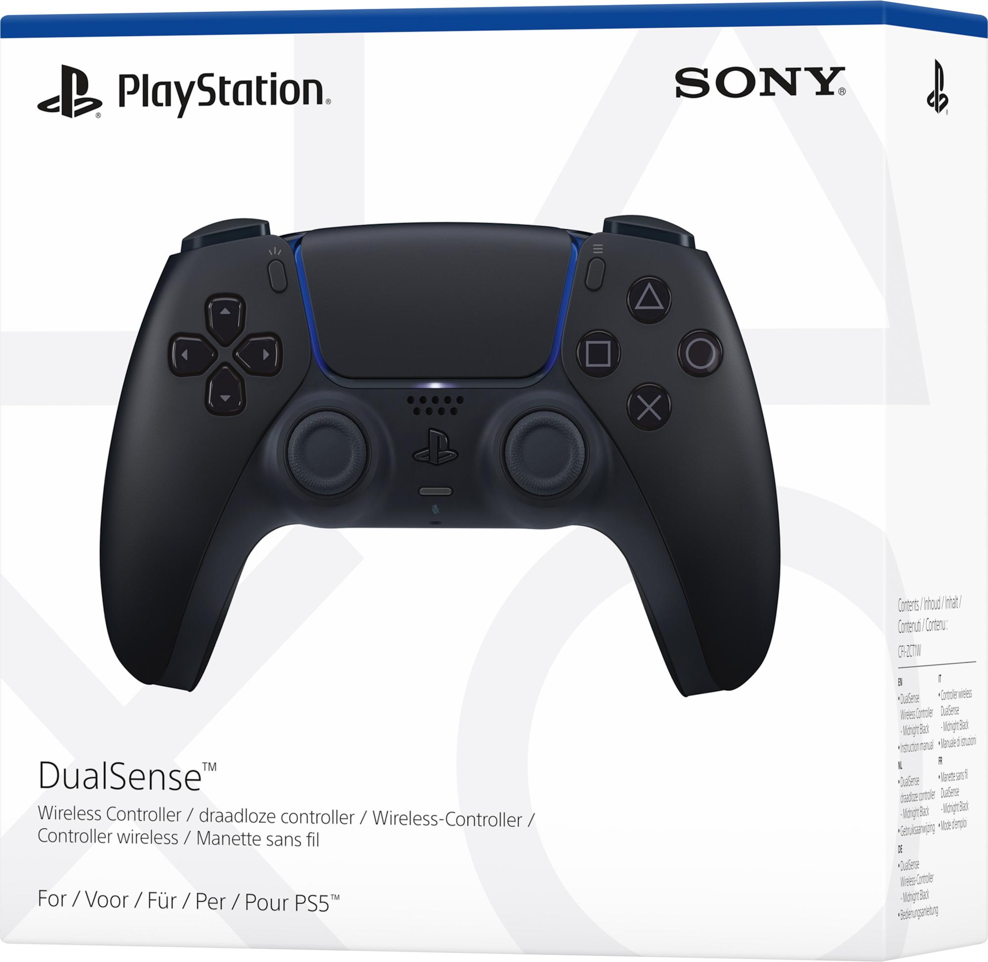 Sony - Gamepad Sony Playstation DualSense Wireless PS5 Negro