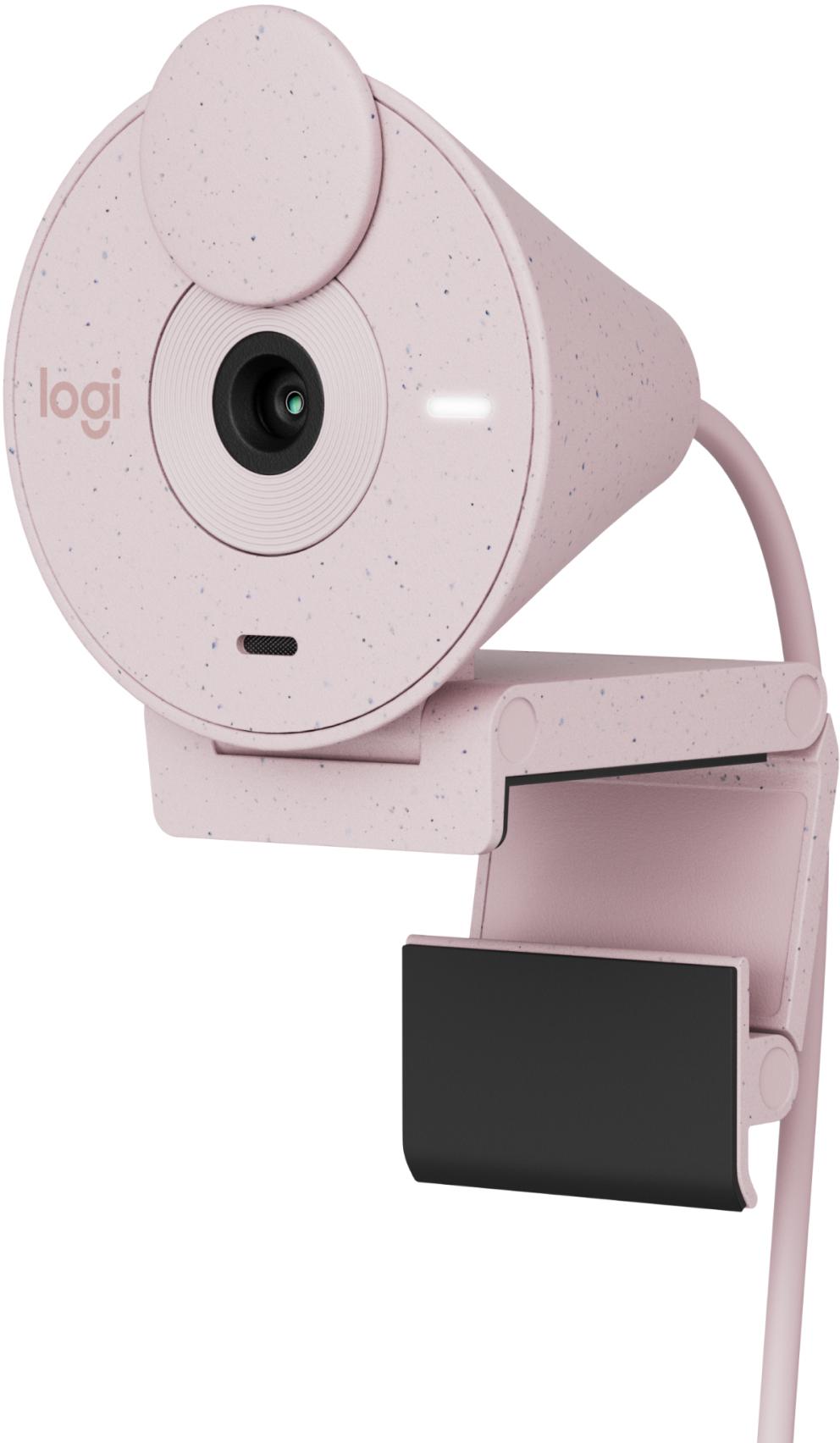 Webcam Logitech Brio 300 Full HD 1080p USB Type-C Rosa