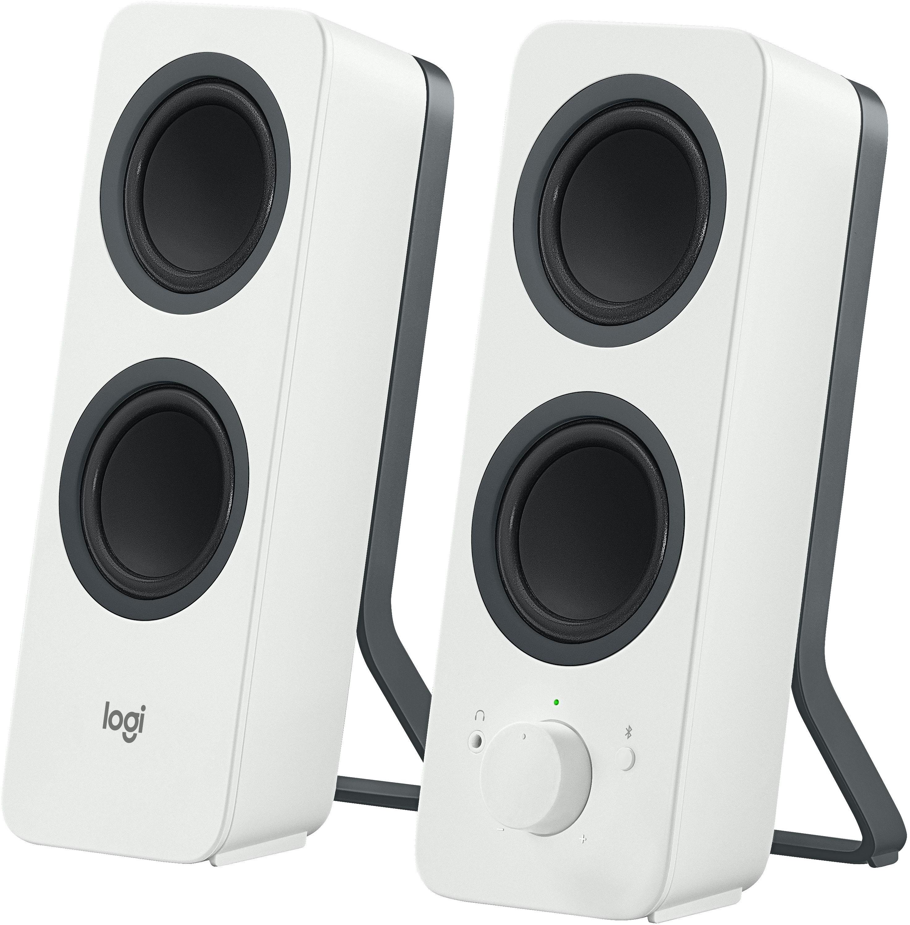 Logitech - Altavoces 2.1 Logitech Z207 Bletooth Blancos