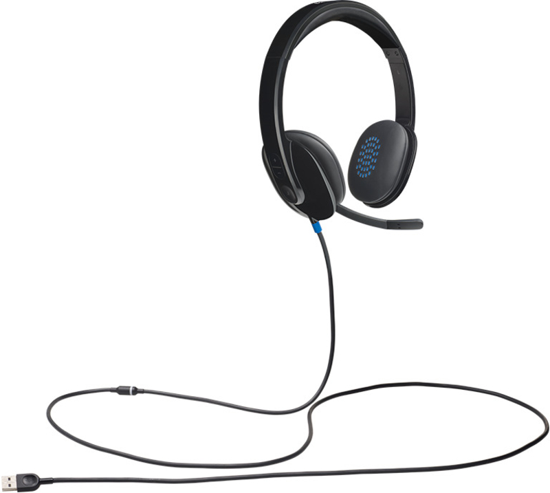 Logitech - Auriculares Logitech H540 USB