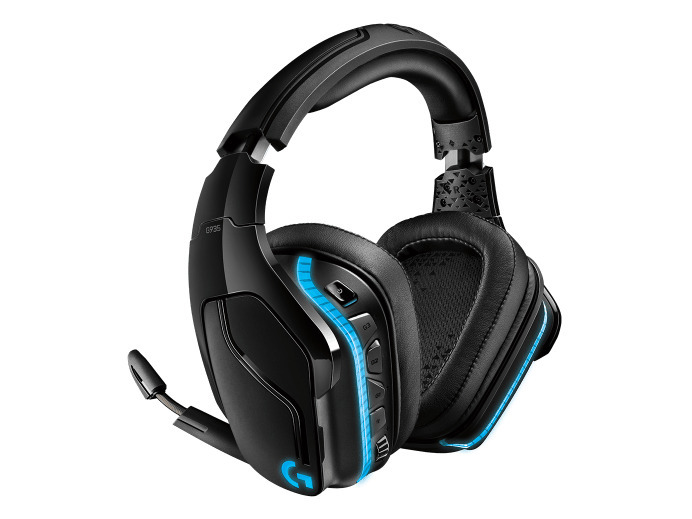 Logitech - Auriculares Logitech G Series G935 LightSync 7.1 Surrynd Wireless