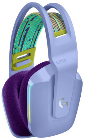 Logitech - Auriculares Logitech G Series G733 Lightspeed RGB Wireless Lavanda