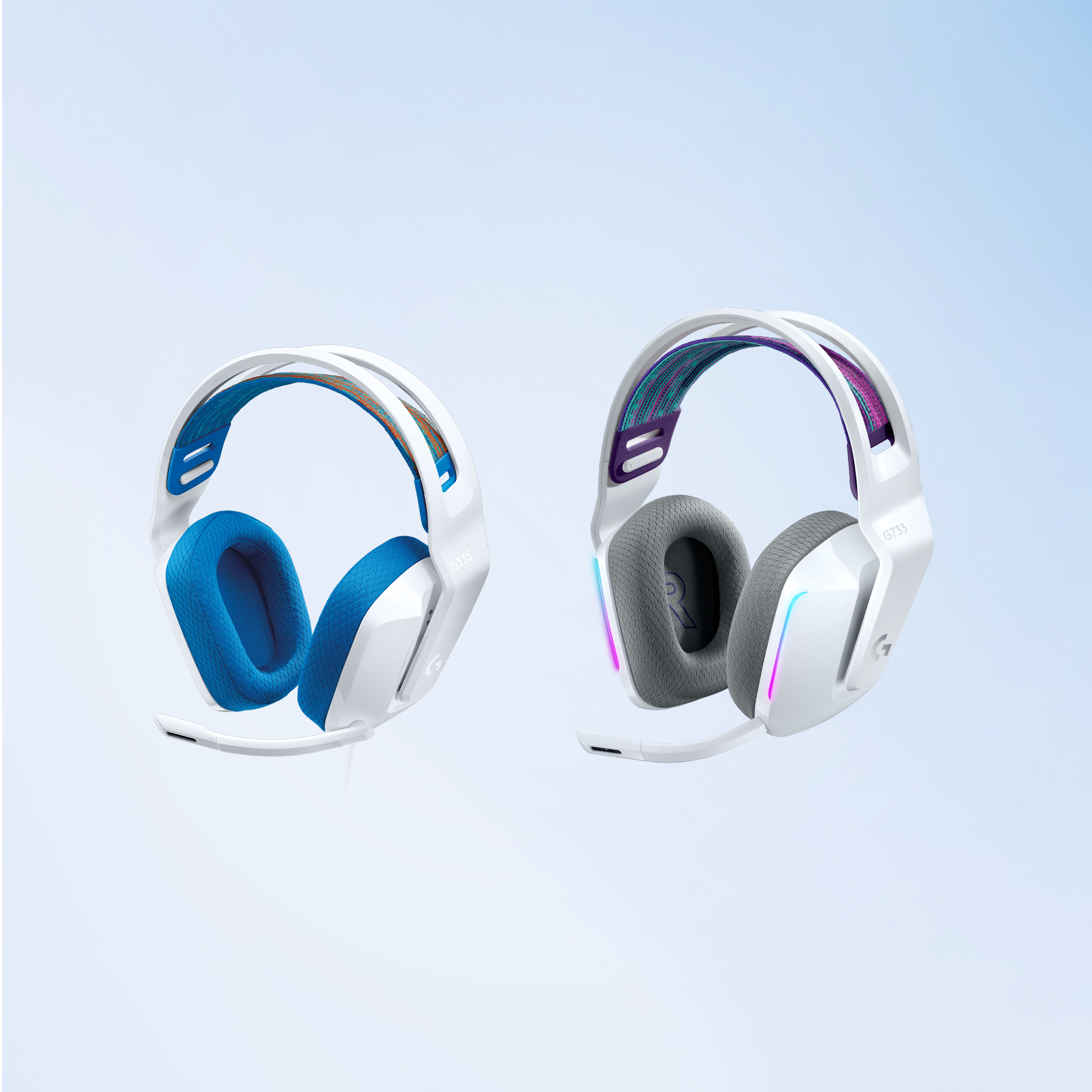 Logitech - Auriculares Logitech G Series G335 Blanco