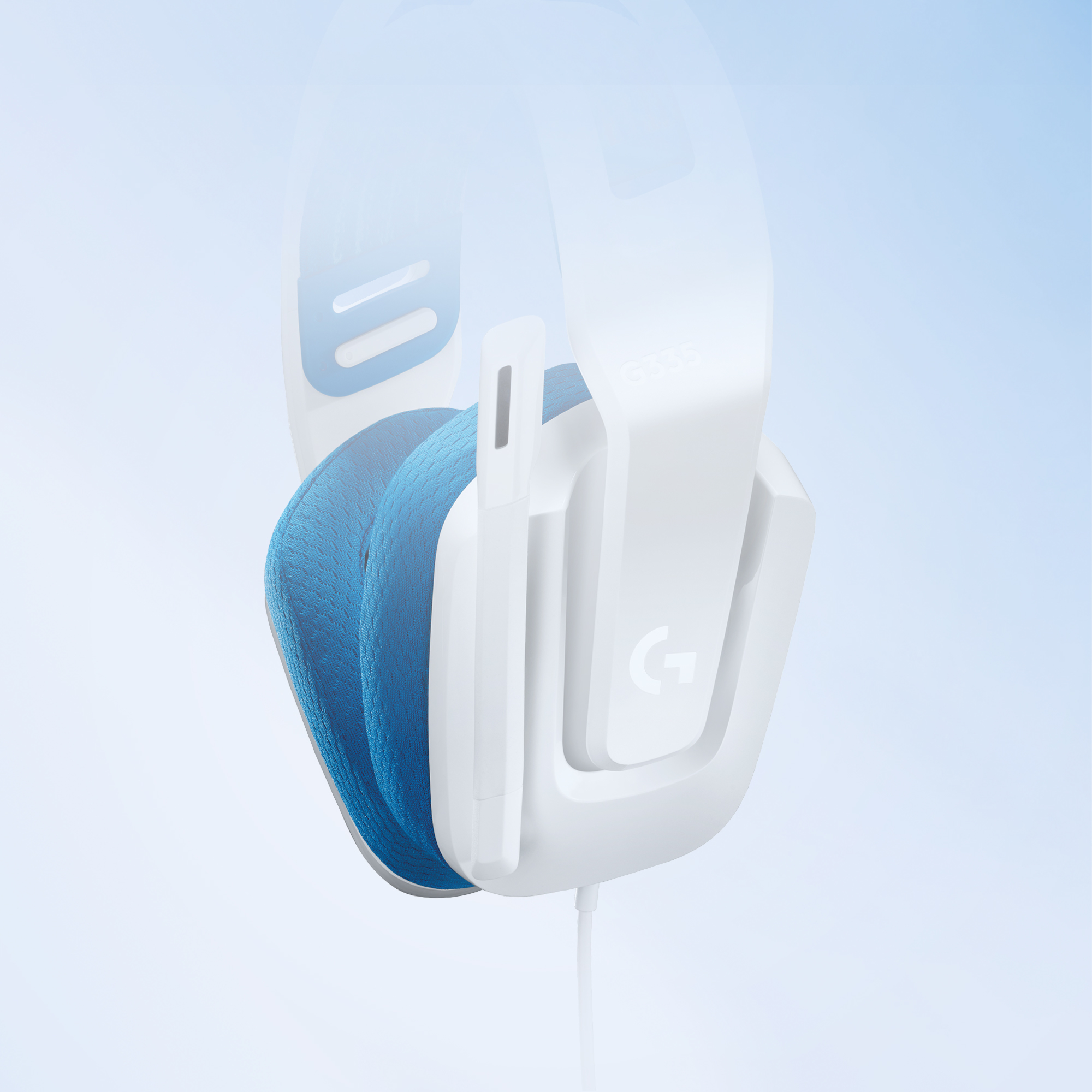 Logitech - Auriculares Logitech G Series G335 Blanco