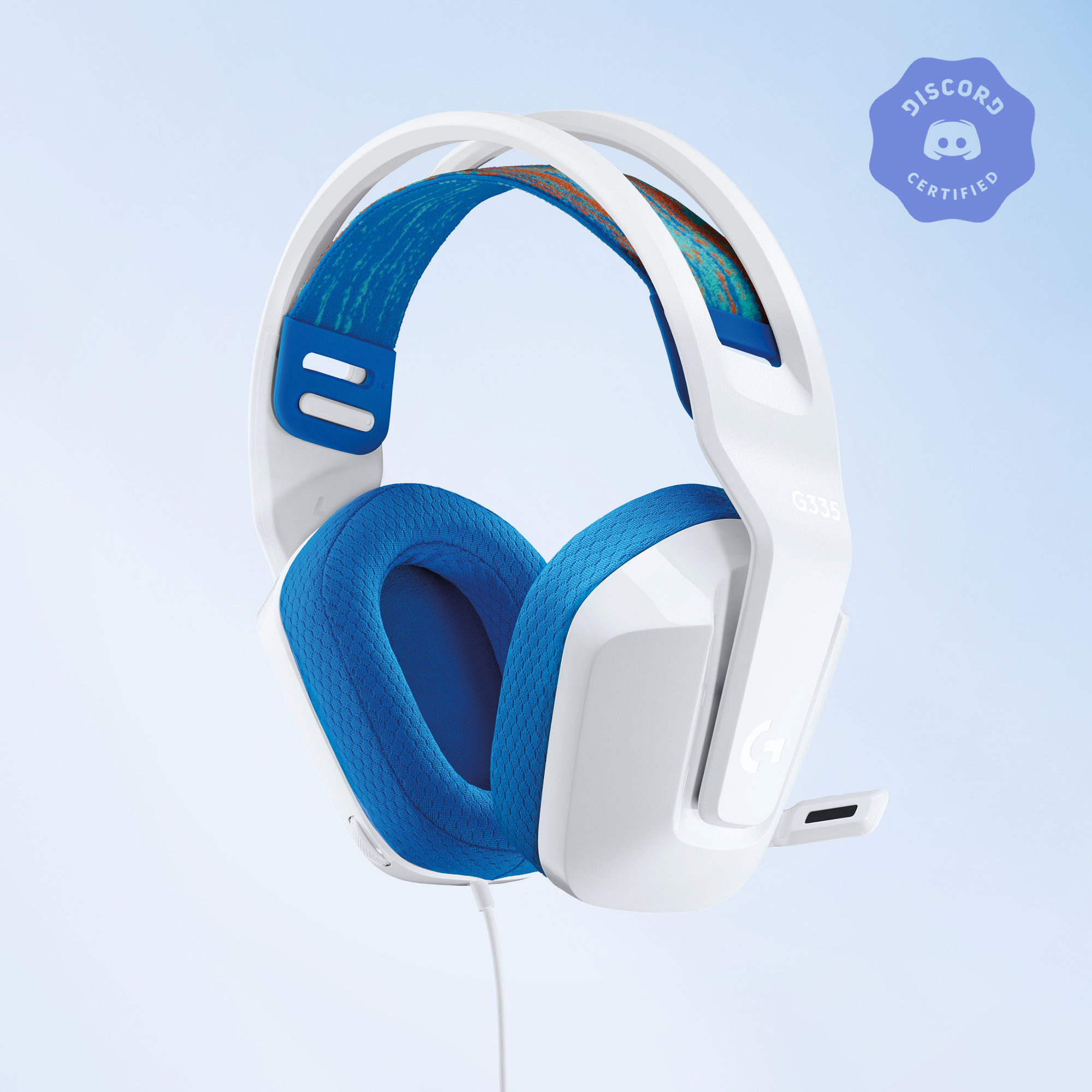 Logitech - Auriculares Logitech G Series G335 Blanco