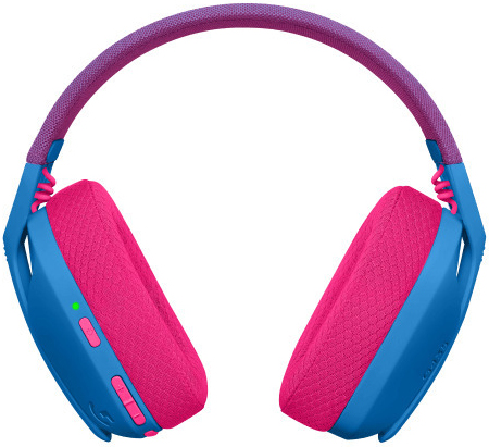 Logitech - Auriculares Logitech G Series G435 Lightspeed Wireless Azul/Rosa