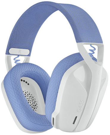 Auriculares Logitech G Series G435 Lightspeed Wireless Blanco/Azul