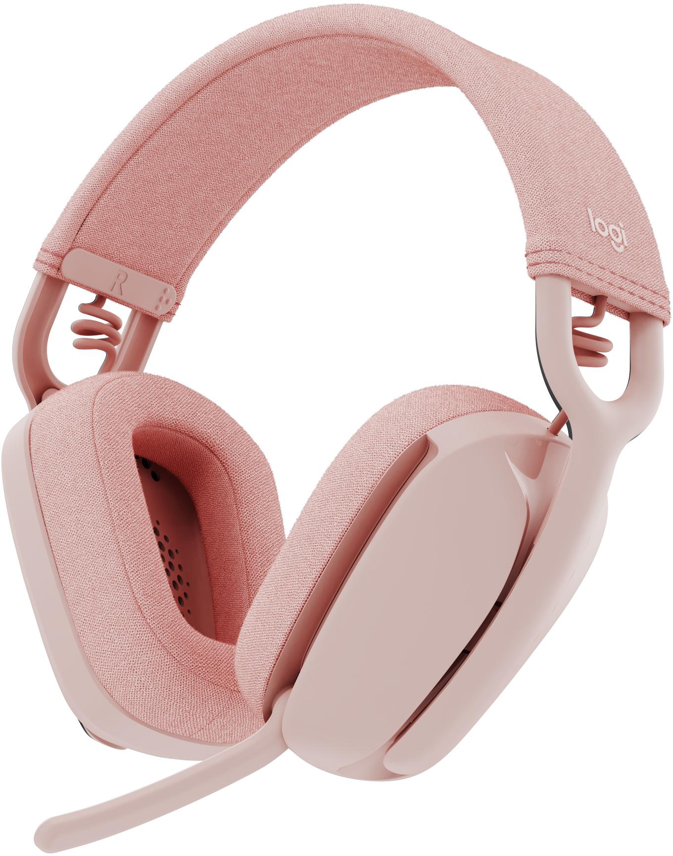 Auriculares Logitech ZONE Vibe 100 Wireless Rosa