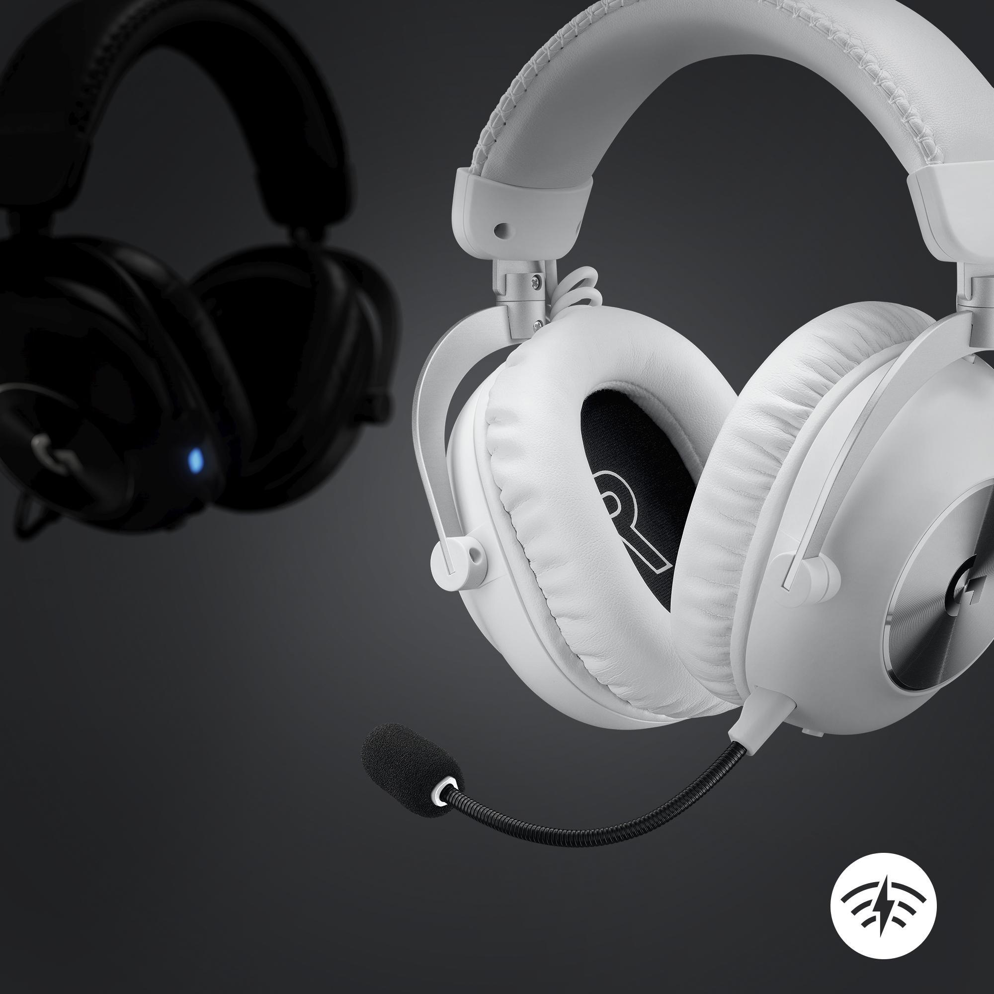 Logitech - Auriculares Logitech G Pro X2 LightSpeed Wireless Gaming Blanco