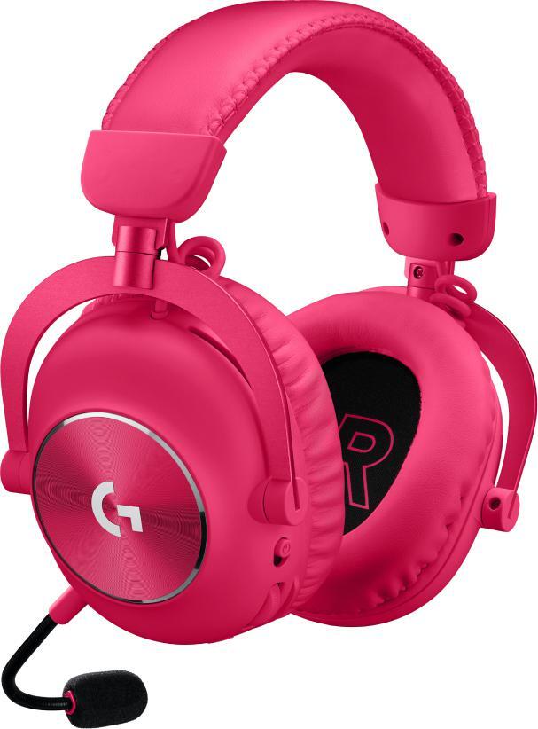 Logitech - Auriculares Logitech G Pro X2 LightSpeed Wireless Gaming Magenta