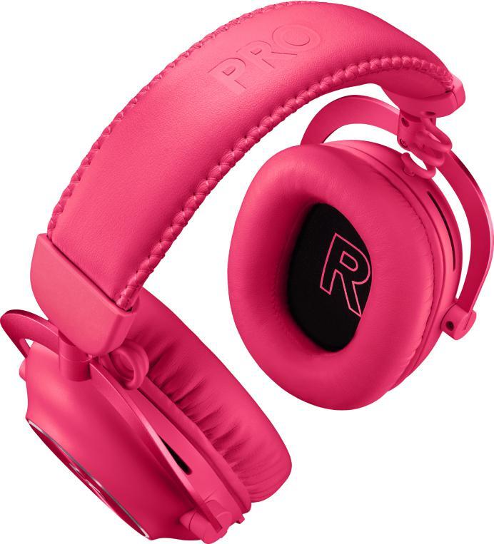 Logitech - Auriculares Logitech G Pro X2 LightSpeed Wireless Gaming Magenta