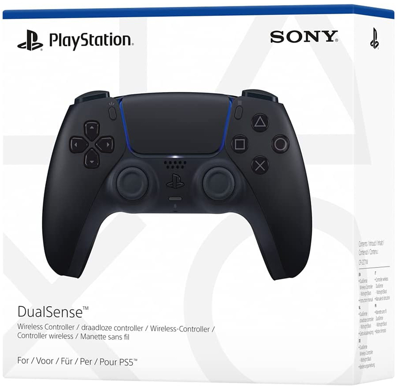 Sony - Gamepad Sony Playstation DualSense Wireless PS5 Negr