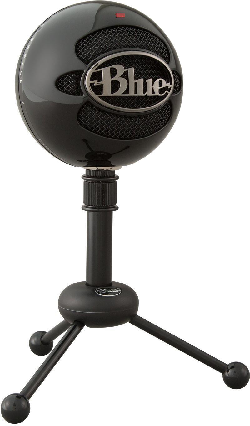 Logitech - Microfone Logitech for Creators Blue Snowball Condensador PC/Mac Black