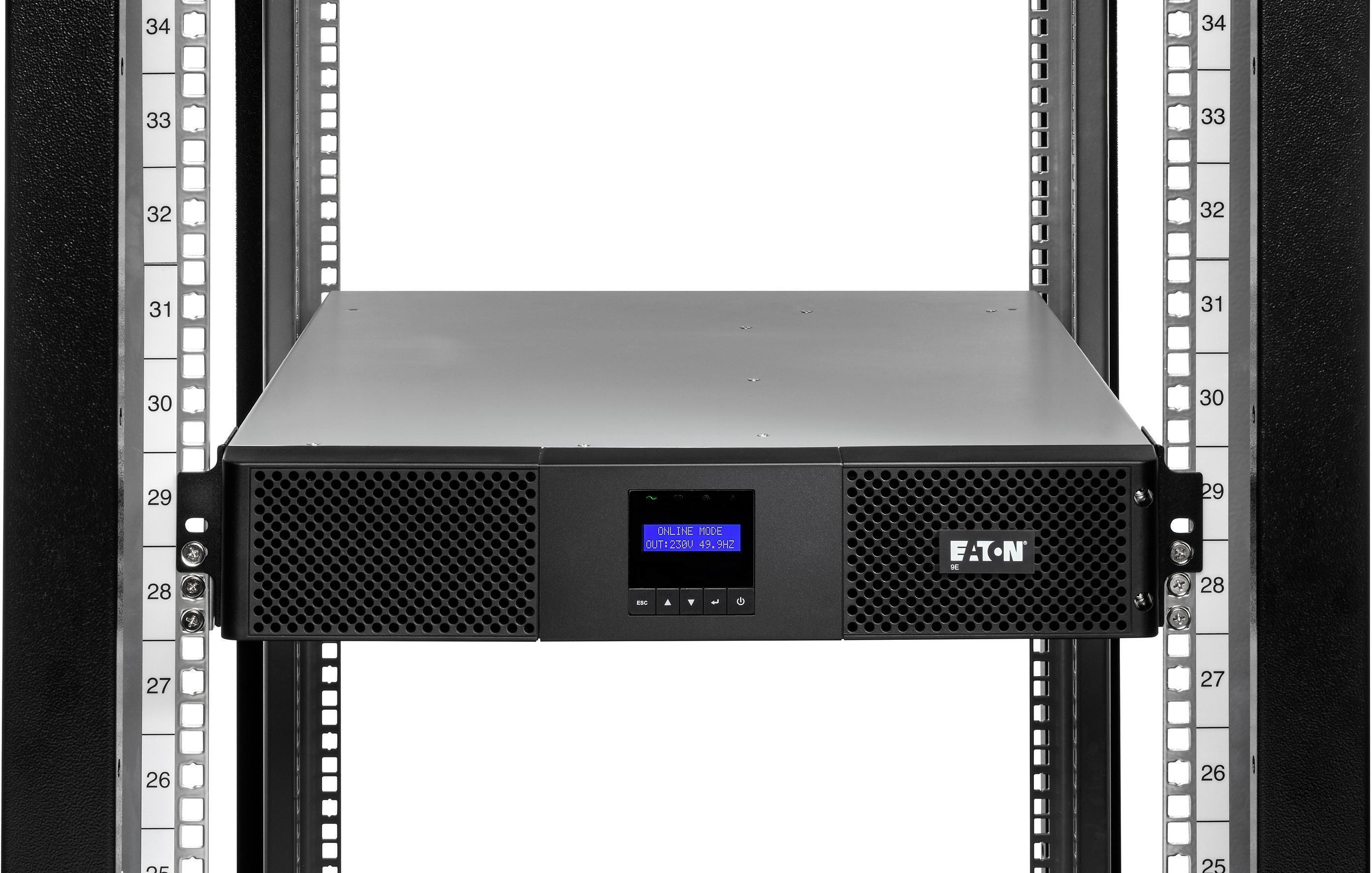 Eaton - UPS Eaton Eaton 9E 1000i1000VA/800W IEC/USB Rack 2U