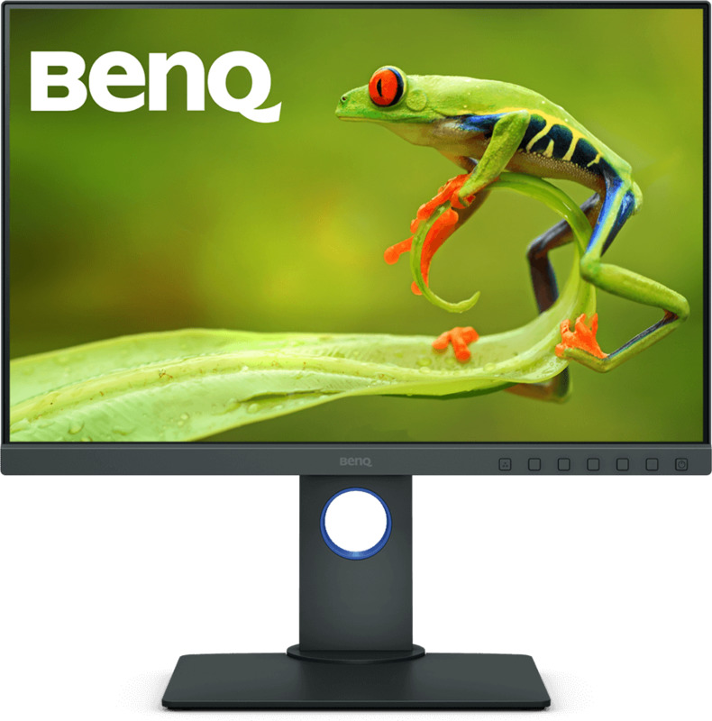 Benq - Monitor BenQ PhotoVue 24.1" SW240 IPS FHD 60Hz 5ms Adobe RGB c/ Leitor de Cartões