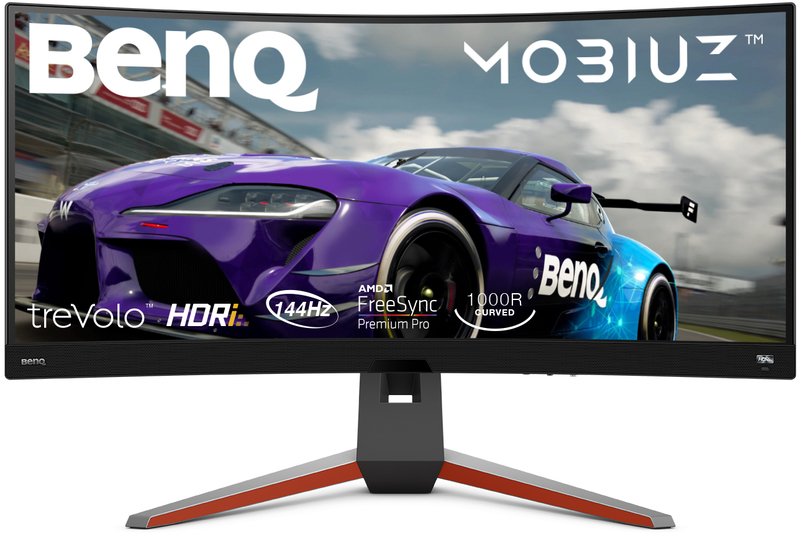 Benq - Monitor Curvo BenQ MOBIUZ 34" EX3410R VA UWQHD 144Hz 1ms FreeSync Premium