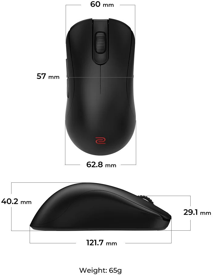 Benq - ZOWIE Ratón ZA13-DW 4K Wireless