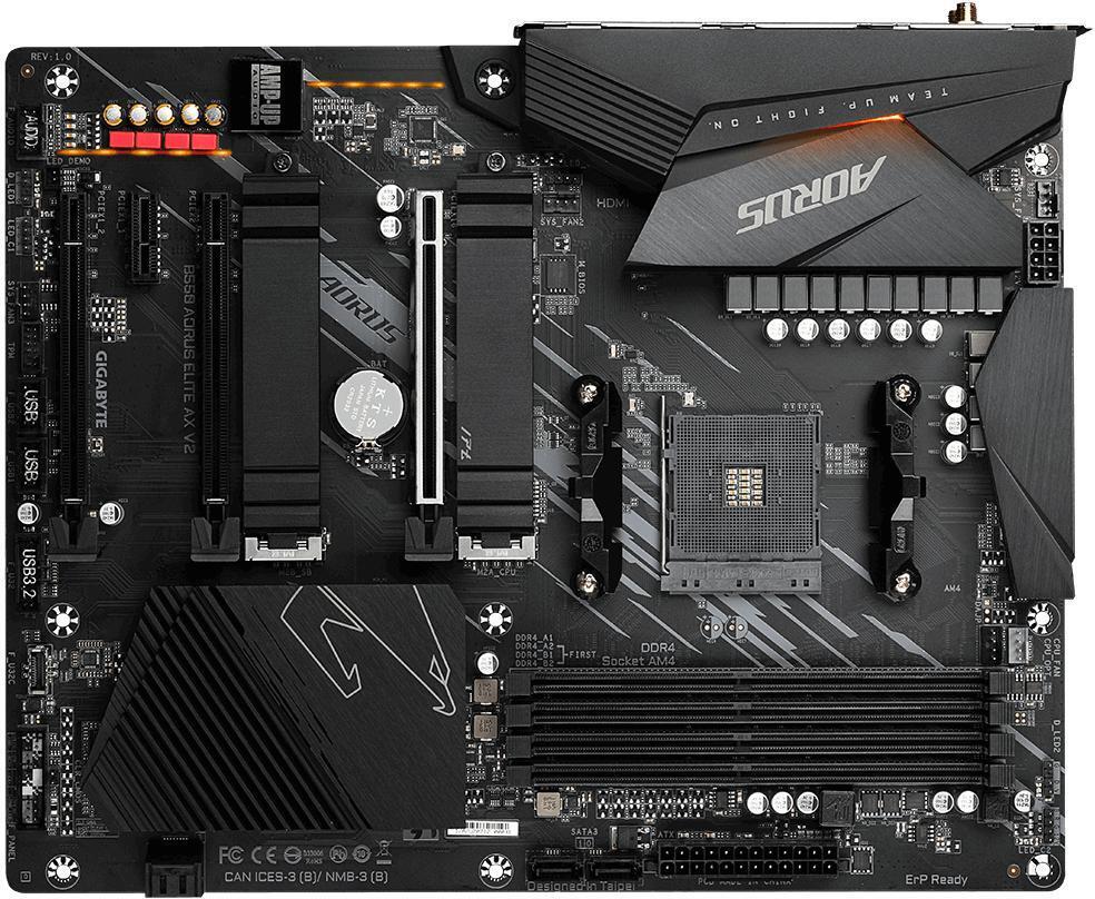 Gigabyte - Placa Base Gigabyte B550 Aorus Elite AX V2