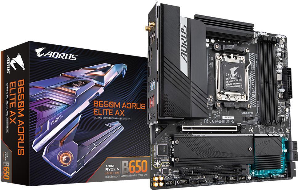 Placa Base Gigabyte B650M Aorus Elite AX