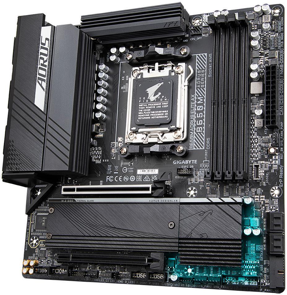 Gigabyte - Placa Base Gigabyte B650M Aorus Elite AX