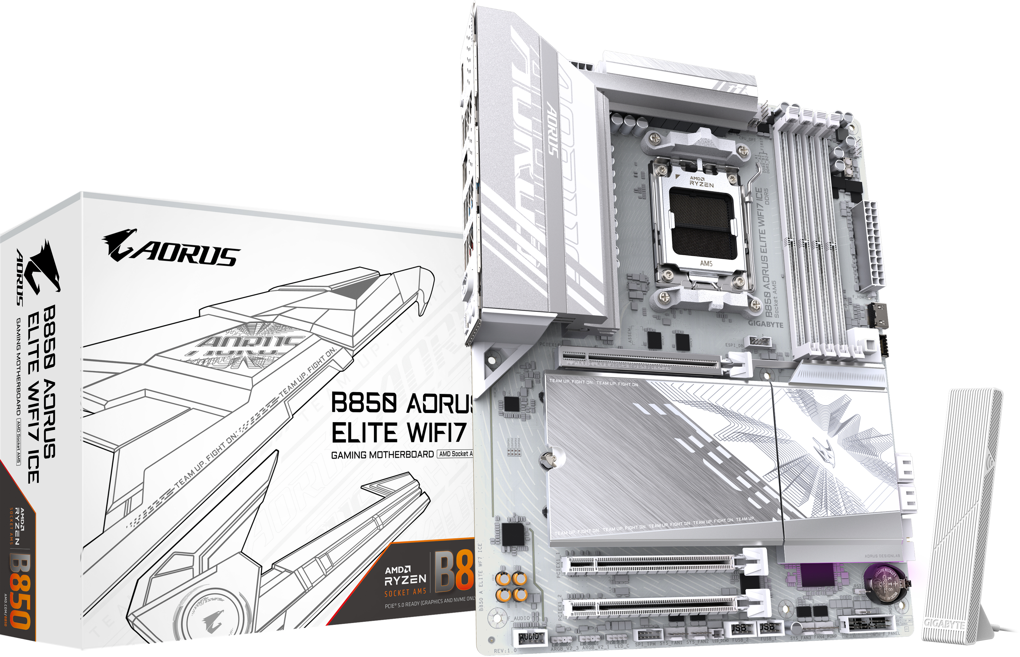 Gigabyte - Placa Base Gigabyte B850 A ELITE WF7 ICE