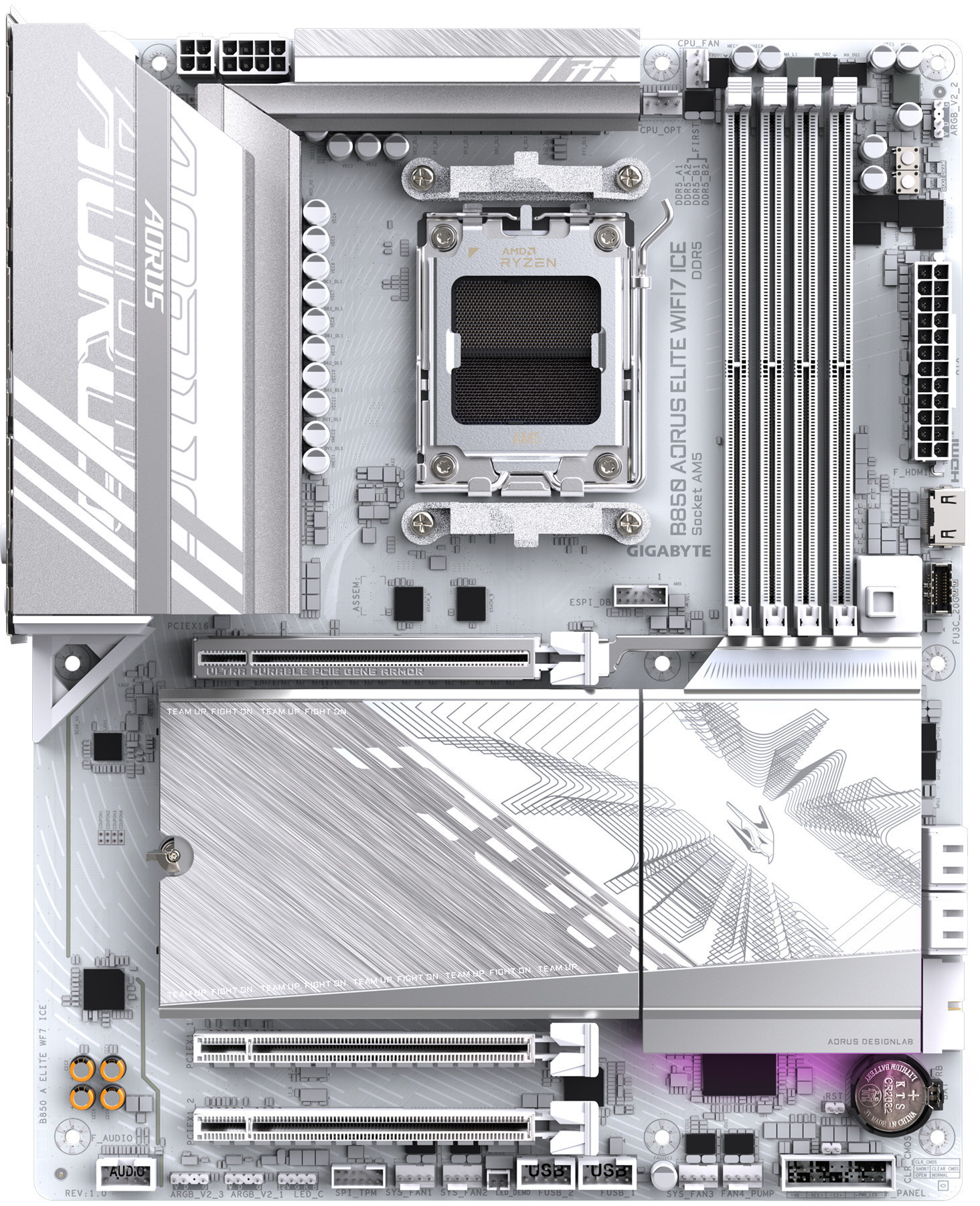 Gigabyte - Placa Base Gigabyte B850 A ELITE WF7 ICE