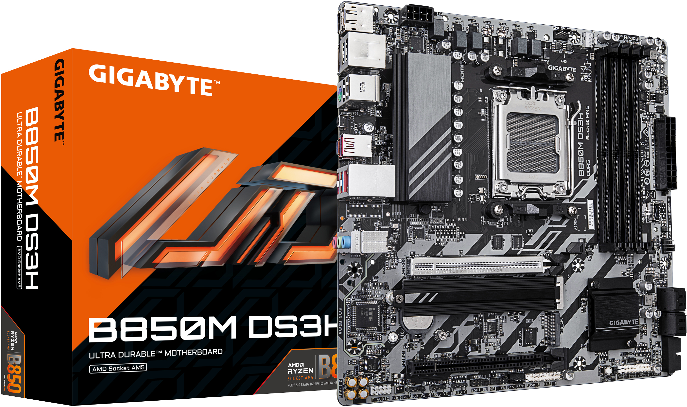 Placa Base Gigabyte B850M DS3H