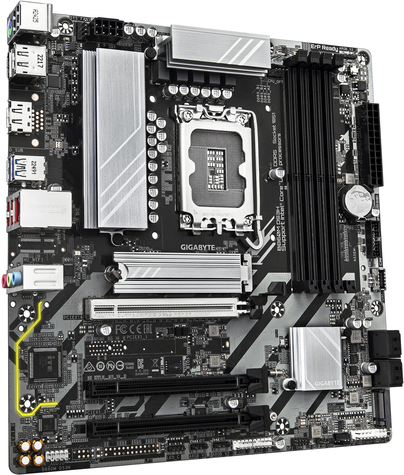 Gigabyte - Placa Base Gigabyte B860M DS3H