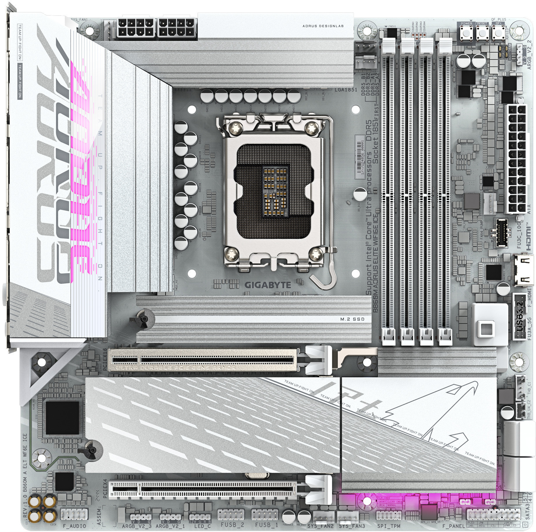 Gigabyte - Placa Base Gigabyte B860M A ELT WF6E ICE