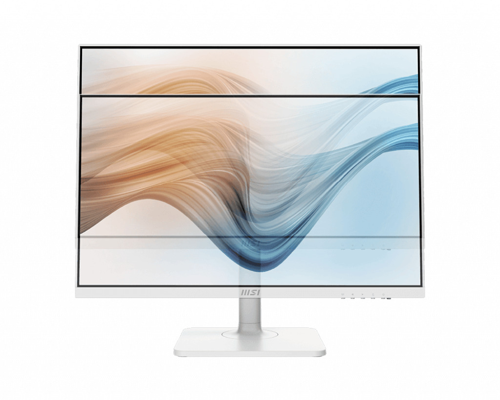 MSI - Monitor MSI 24" Modern MD241PW IPS FHD 75Hz 5ms USB-C Blanco