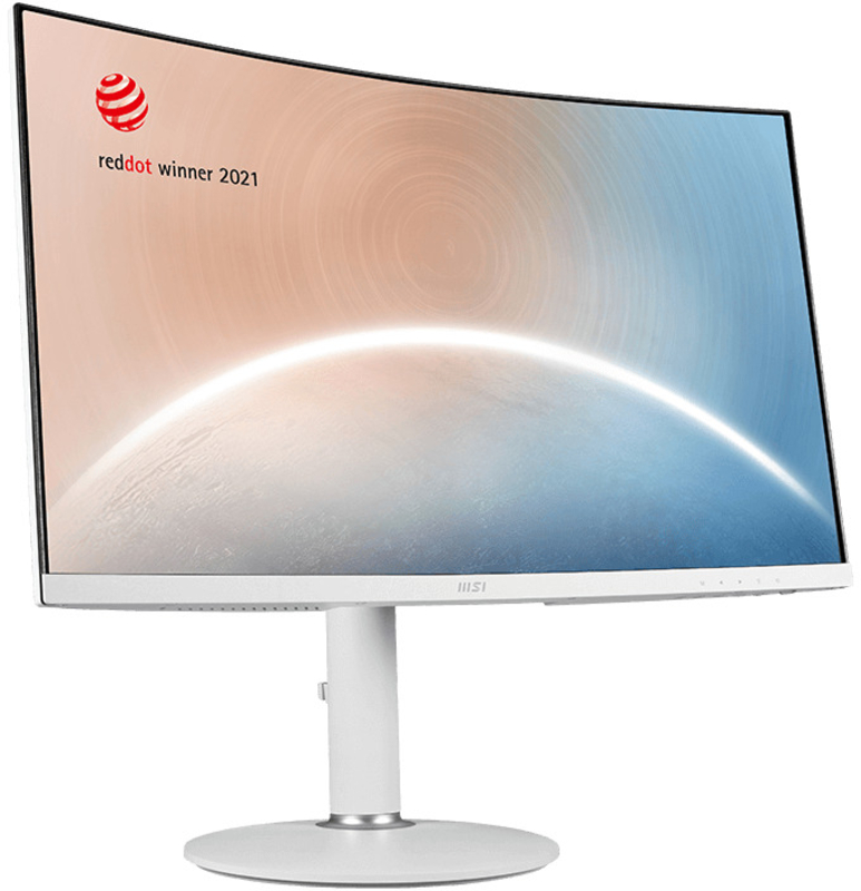 MSI - Monitor Curvo MSI 27" Modern MD271CPW VA FHD 75Hz 4ms USB-C Blanco