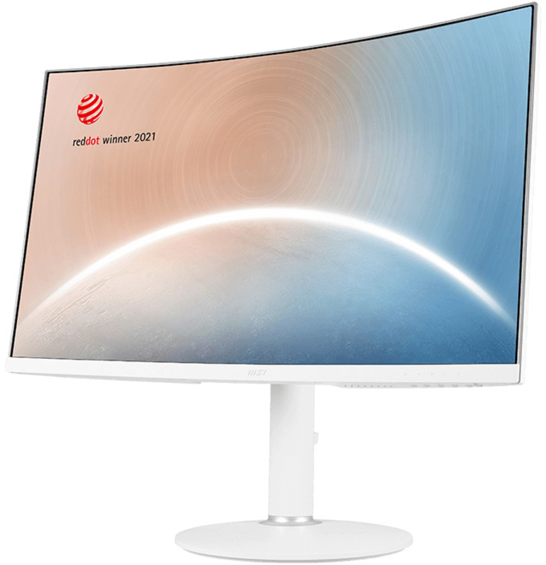 MSI - Monitor Curvo MSI 27" Modern MD271CPW VA FHD 75Hz 4ms USB-C Blanco