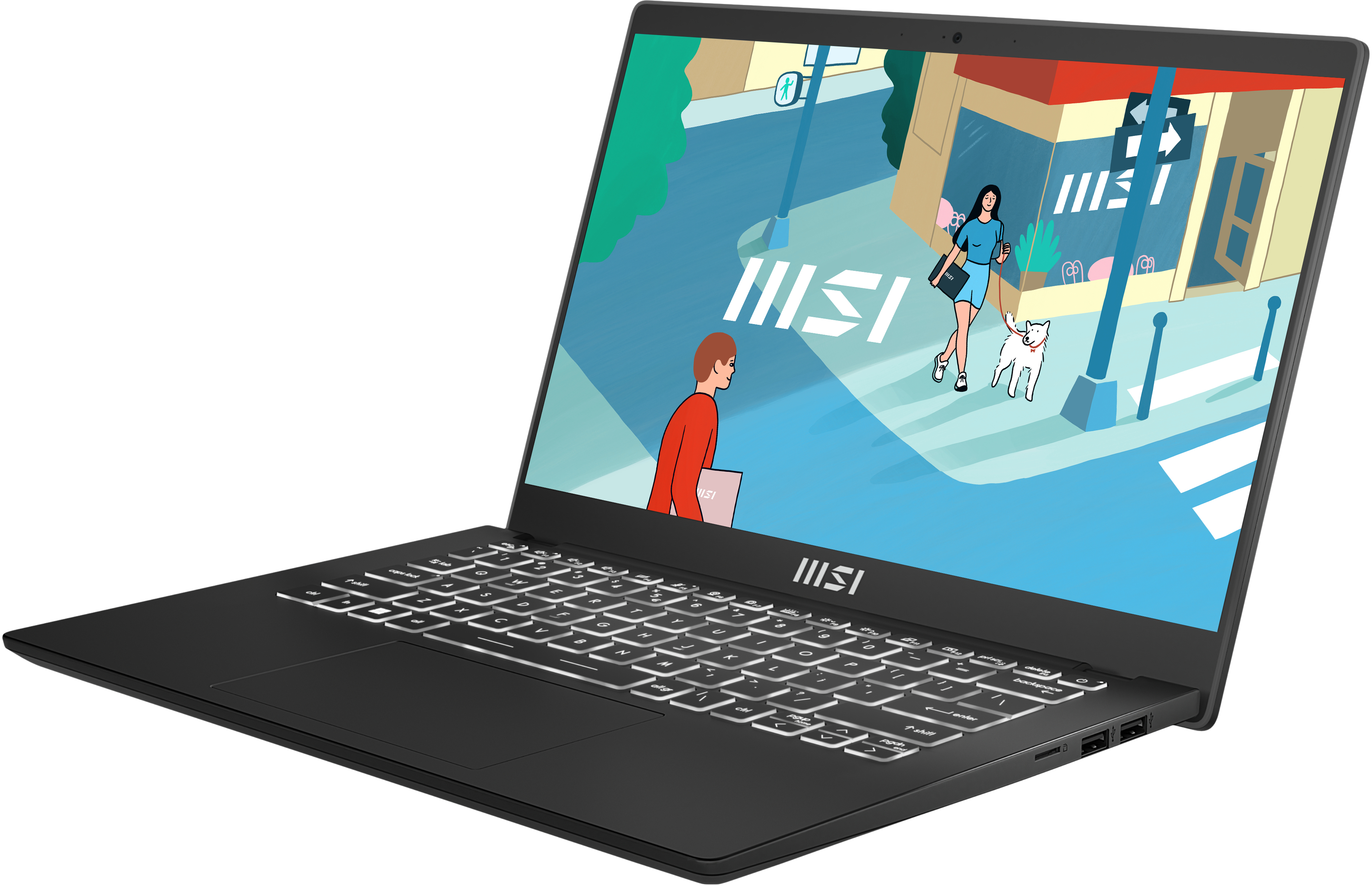 MSI - Portátil MSI Modern 14 C13M-447XES 14" i5-1335U 16GB DDR4 512GB Intel Xe FHD