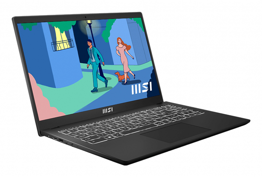 MSI - Portátil MSI Modern 15 B12M-024XES 15.6" i7-1255U 16GB DDR4 512GB Intel Xe FHD