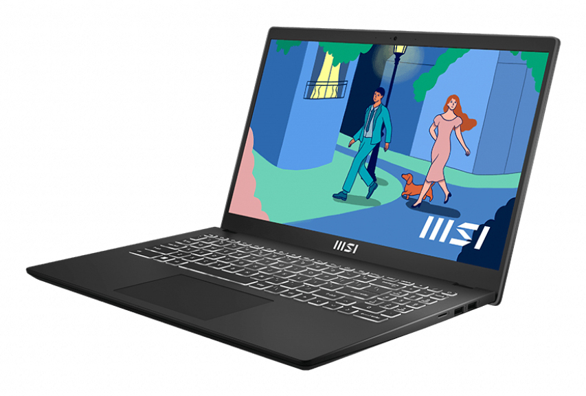 MSI - Portátil MSI Modern 15 B12M-024XES 15.6" i7-1255U 16GB DDR4 512GB Intel Xe FHD